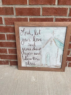 Love and Grace Painting, Bridal