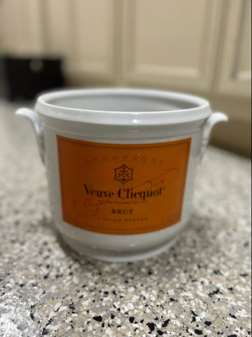 Orange Veuve Champagne Bucket
