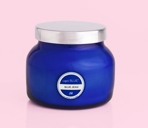 Blue Jean Blue Petite Jar, 8 oz.
