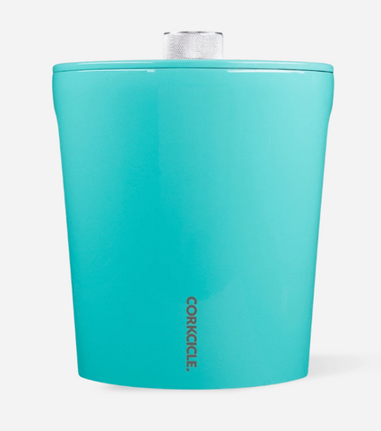 Gloss Turquoise Ice Bucket, bridal