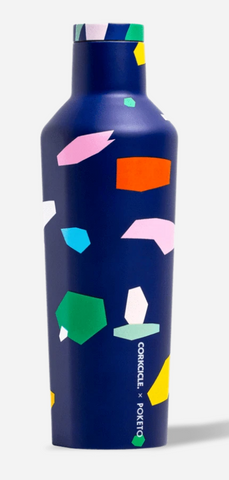 Poketo Custom Blue Confetti Canteen