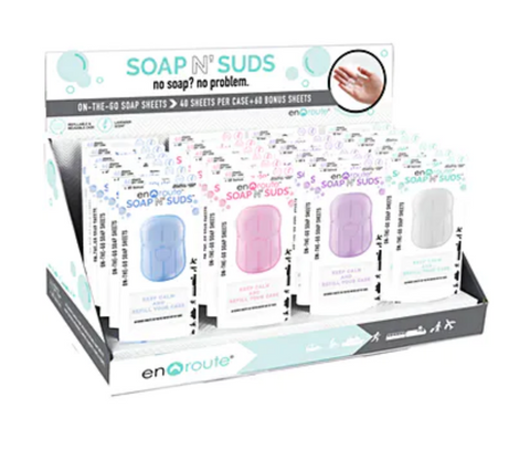 Soap N Suds On-The-Go Soap Sheets