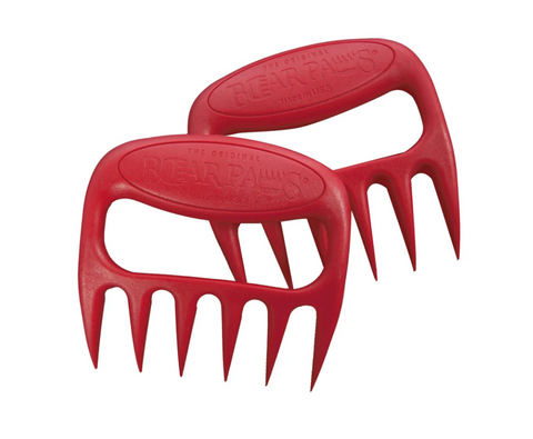 The Original Bear Paws Meat Shredders, Red