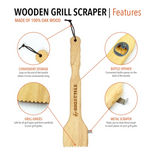 Wood Grill Scraper, Bridal