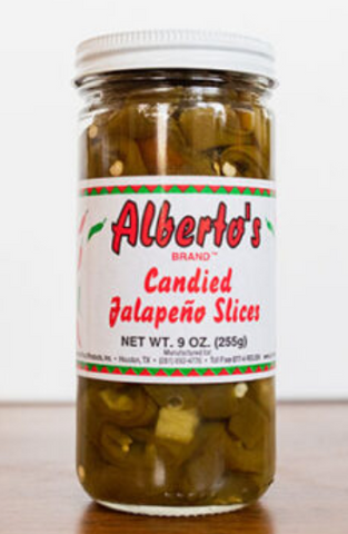 Candied Jalapeño Slices