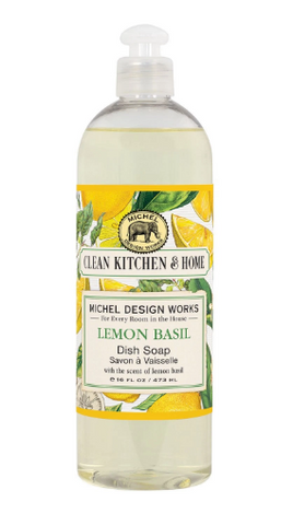 Lemon Basil Dish Soap