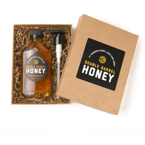 Double Barrel Honey Gift Set