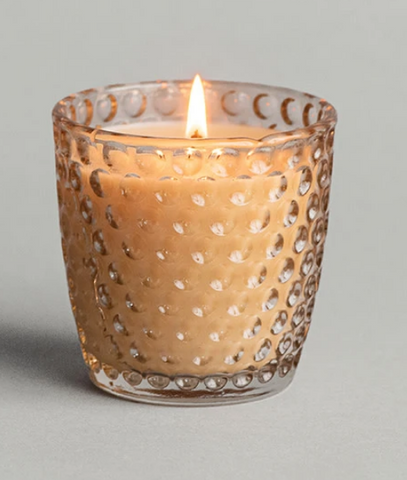Red Current Collection Beaded Blush Candle, Bridal