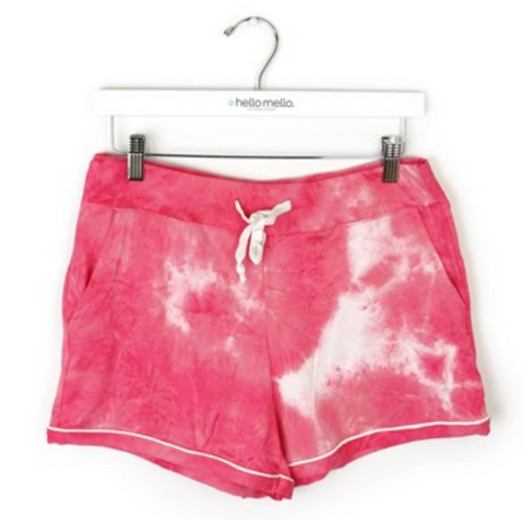 Dyes The Limit Coral Lounge Shorts