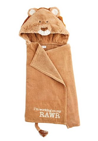 Lion Baby Hooded Towel