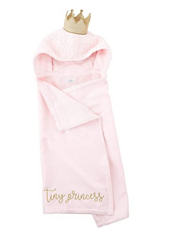Tiny Princess Baby Hooded Towel