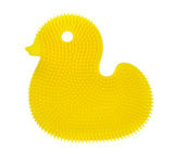 Yellow Duck Silicone Bath Scrub
