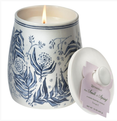 The Smell of Spring Limited Edition Candle with Ceramic Lid