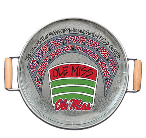 Ole Miss Rebels Metal Tray, Bridal