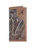 Alabama Crimson Tide Realtree Nylon and Leather Embossed Roper Wallet