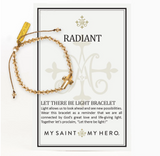 Radiant Let There Be Light Golden Shadow Bracelet