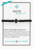 Faith Confirmed Black Bracelet