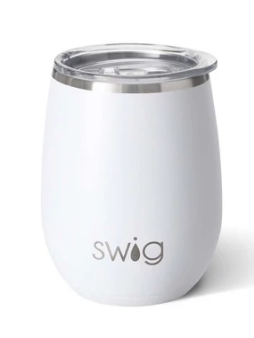 Matte White Stemless Wine Cup