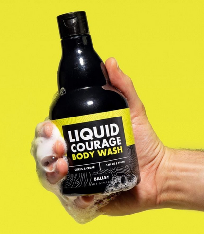 Liquid Courage Citrus & Cedar Hydrating Body Wash