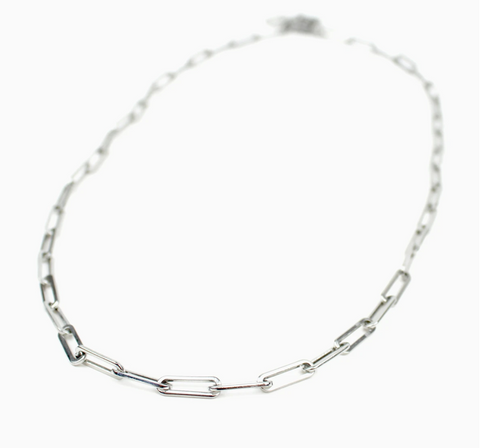 Renewal Consecration Silver Stainless Steel Necklace