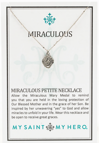 Miraculous Petite Silver Necklace