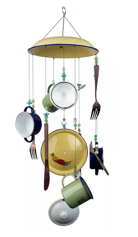 Everything but the Kitchen Sink Sunday Brunch 29" Wind Chime