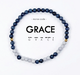 Grace Morse Code Bracelet