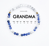 Grandma Morse Code Bracelet