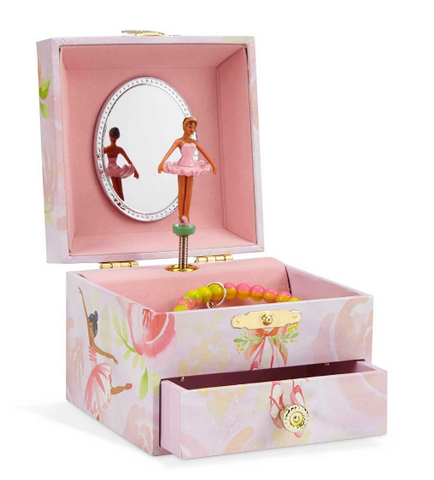 Bianca Ballerina Musical Jewelry Box with Drawer