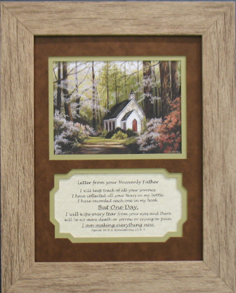 Letter From Your Heavenly Father Framed Picture