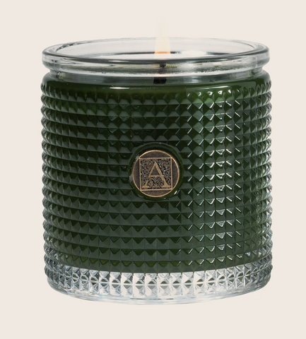 The Smell of Tree Textured Glass Candle