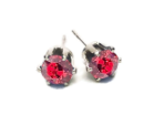 Stud Earrings, July Stone
