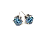 Stud Earrings, December Stone