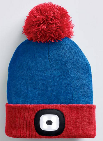 Kid's Night Scout Red/Blue Beanie