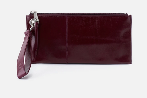 Vida Wristlet, Eggplant