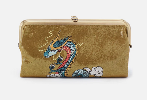 Lauren Clutch Wallet, Shimmer
