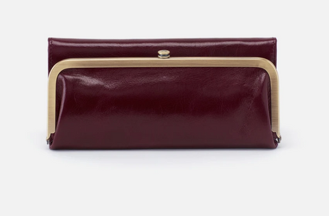 Rachel Continental Wallet, Eggplant