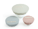 Homemade Dish Covers Set of 3