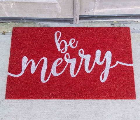 Be Merry Coir Doormat