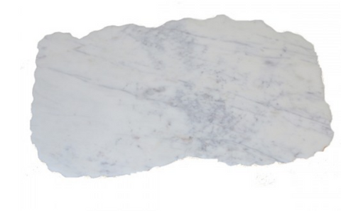 Metz Marble White and Gold Serving Board
