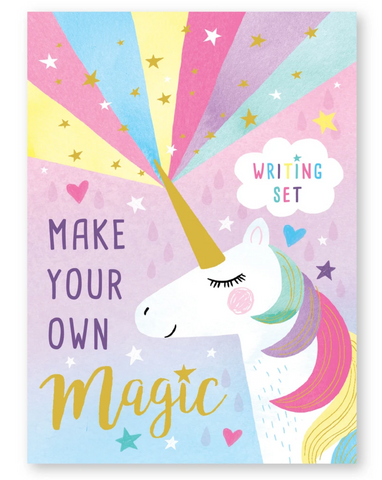 Magical Unicorn Stationery Writing Set
