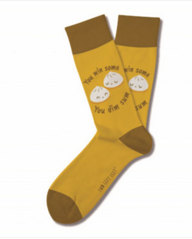 You Win Some You Dim Sum Chatterbox Socks