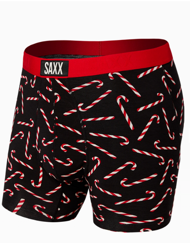 Black Candy Canes Vibe Boxer Brief