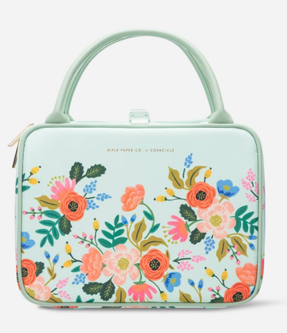 Rifle Paper Mint Lively Floral Baldwin Boxer Lunchbox