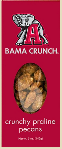 Bama Crunchy Praline Pecans, 5 oz. Box