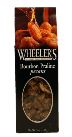 Bourbon Praline Pecans, 5 oz. Box