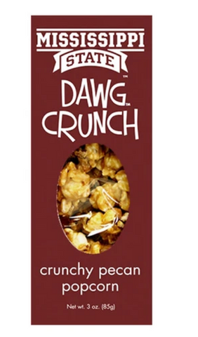 Dawg Crunchy Pecan Popcorn, 3 oz. Box