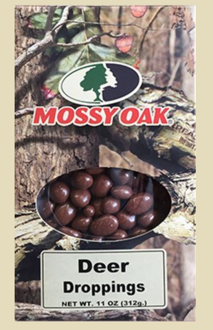 Mossy Oak Chocolate Peanuts Deer Droppings, 11 oz. Box