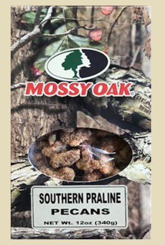 Mossy Oak Praline Pecans, 12 oz. Box