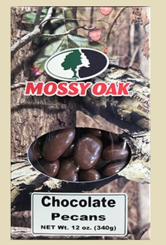 Mossy Oak Chocolate Pecans, 12 oz. Box